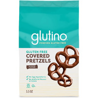 Glutino Chocolate Fudge Covered Pretzels, 5.5 Ounce (Pack Of 1)
