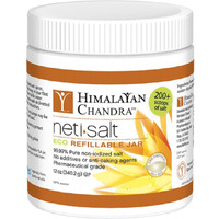 Himalayan Chandra Neti Pot Salt Jar, 12 Oz