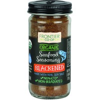 Frontier Organic Seafood Seasoning, Blackened, 2.5 Ounce