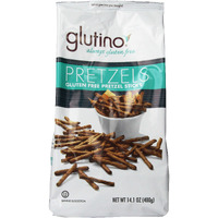Glutino Gluten Free Pretzel Sticks, 14.1-Ounce Bags (Pack Of 12)
