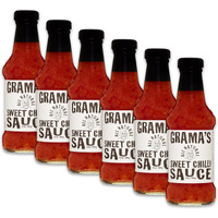 Taste Nirvana Grama's Sweet Chili Sauce, 13 Ounce (Pack Of 6)