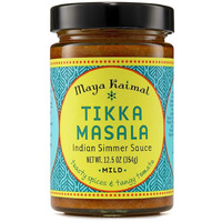 Maya Kaimal Tikka Masala Sauce, Mild Indian Simmer Sauce With Tomato And Garammasala Spices. Vegetarian, Gluten Free, 12.5 Oz