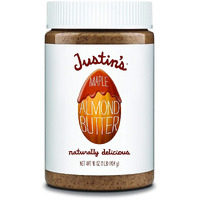 Justin's Maple Almond Butter, No Stir, Gluten-Free, Non-Gmo, Responsibly Sourced, 16 Ounce Jar