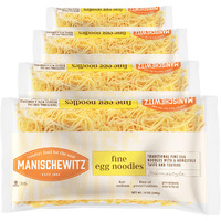 Manischewitz Premium Enriched Fine Egg Noodles 12Oz (4 Pack) Great In Soups & Stews