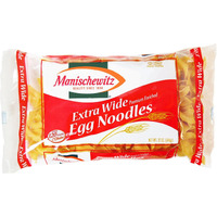 Manischewitz Extra Wide Egg Noodles, 12-Ounce Bags (Pack Of 12)