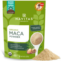Navitas Organics Maca Powder, 8 Oz. Bag, 45 Servings - Organic, Non-Gmo, Low Temp-Dried Gluten-Free