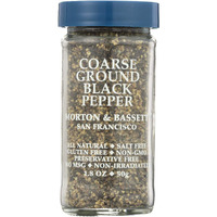 Morton & Bassett Coarse Ground Black Pepper, 1.8-Ounce Jar