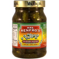 Mrs. Renfros Nacho Sliced Jalapeo Peppers - Crisp (16-Oz. Jars, 1-Pack)
