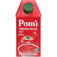 Pom Tomato Sauce - Made From 100% Fresh Italian Tomatoes - 17.64Oz Carton (Pack Of 12)