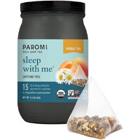 Paromi Sleep With Me Organic Herbal Tea, Signature Jar, 15 Count (Pack Of 3)