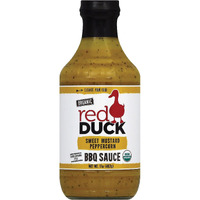 Red Duck Sweet Mustard Peppercorn Organic Bbq Sauce - Gluten-Free, All Natural (Sweet Mustard Peppercorn, 17 Fl. Oz.)