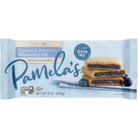 Pamela's Products Gluten Free Figgies & Jammies Cookies, Blueberry And Fig, 9 Ounce (Pack Of 6)