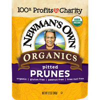 Newman's Own Organics California Prunes, 12-Ounce Pouches (Pack Of 6)