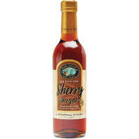 Napa Valley Naturals Gourmet Sherry Vinegar (15 Star), White Oak Aged, Comes In Beautiful Eye-Catching Bottle, Industry Standard For Taste, 12.7 Ounce