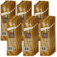 Primal Spirit Vegan Jerky - Classic Flavor    - Hickory Smoked, 10 G. Plant Based Protein, Certified Non-Gmo, No Preservatives, Sports Friendly Packaging (24 Pack, 1 Oz)