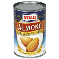 Solo Filling, Almond, 12.5-Ounce Unit (Pack Of 12)