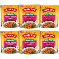 Tasty Bite Organic Channa Masala, 10 Ounce, Pack Of 6, Ready To Eat, Microwavable Entree, Vegan & Gluten Free
