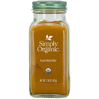 Simply Organic Ground Turmeric Root, Certified Organic | 2.38 Oz | Pack Of 2 | Curcuma Longa L.