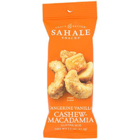 Sahale Tangerine Vanilla Cashew Glazed Nut Mix, 1.5 Ounces (Pack Of 9)