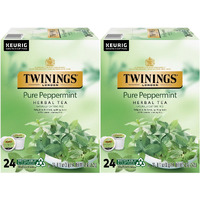 Twinings Of London Pure Peppermint Tea K-Cups For Keurig (48 Count)