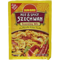 Sunbird Seasoning Mix Hot Spicy Szechwan, 0.75 Oz (4 Packs)