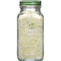 Simply Organic Garlic Salt, Certified Organic | 4.7 Oz