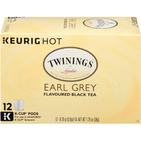 Twinings Of London Earl Grey Flavoured Black Tea Single Serve Capsules For Keurig K-Cup Pod Brewers, 12 Count (Pack Of 2)