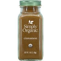 Simply Organic Ground Cinnamon, Certified Organic | 2.45 Oz | Cinnamomum Loureirii Nees
