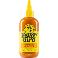Hot Sauce By Yellowbird - With Habanero Peppers, Garlic, Carrots, And Tangerine - Plant-Based, Gluten Free, Non-Gmo - Homegrown In Austin - 9.8 Oz