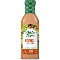 Walden Farms French Dressing 12 Oz Bottle, Sweet & Tangy Flavor, Fresh And Delicious, 1G Net Carbs Condiment, Kosher Certified, Great On Salads, Coleslaw, Chicken, Sandwiches, Vegetables And More