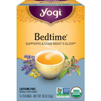 Yogi Tea - Bedtime (6 Pack) - Supports A Good Nights Sleep - Tea With Passionflower, Chamomile, Valerian Root, And Lavender - 96 Organic Herbal Tea Bags