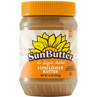Sunbutter No Sugar Added Sunflower Butter