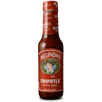 Melindas Chipotle Hot Sauce - Gourmet Chipotle Sauce - Made With Chipotle Peppers, Habanero Peppers, Carrots, Onion, Papaya & Lime Juice - Keto, Kosher, Vegan, Gluten Free Hot Sauce - 5Oz, 1 Pack