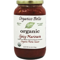 Organico Bello Organic Spicy Marinara Pasta Sauce, 25 Oz