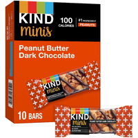 Kind Minis, Peanut Butter Dark Chocolate, 0.7 Oz (Pack Of 10)