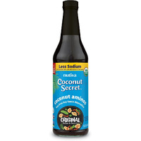 Coconut Secret Coconut Aminos - 16.9 Fl Oz - Low Sodium Soy Sauce Alternative, Low-Glycemic - Organic, Vegan, Non-Gmo, Gluten-Free, Kosher - Keto, Paleo - 101 Total Servings