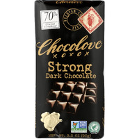 Chocolove Strong Dark Chocolate, 3.2 Oz