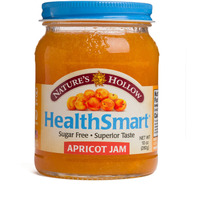 Nature's Hollow Apricot Jam: Sugar Free Preserves, Low Cal, Non Gmo, Keto Friendly, Vegan, Gluten Free, And Diabetic Friendly - Sugar Free Jam - 10Oz
