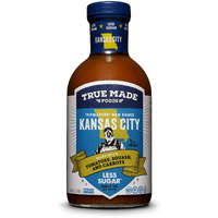 True Made Foods Vegetable Bbq Sauce, Low Sugar, 18 Oz