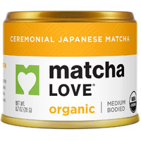 Matcha Love Ceremonial Green Tea Organic 0.7 Ounce Canister (Pack Of 1) Green Tea Powder