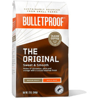 Bulletproof Original Medium Roast Whole Bean Coffee, 12 Ounces, 100% Arabica Coffee Sourced From Central And South America