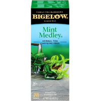 Bigelow Mint Medley Herbal Tea Bags 28-Count Box (Pack Of 1) Mint Tea Bags Peppermint & Spearmint Herbal Tea All Natural Gluten Free