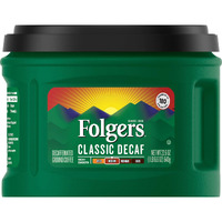 Folgers Classic Decaf Medium Roast Ground Coffee, 22.6 Ounces