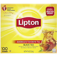 Lipton Tea Bags, Regular, Pk100 ( Packaging May Vary )