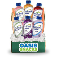 Oasis Snacks Electrolit Premium Hydration Electrolyte Beverage, Multi Flavor Variety, 21 Fl Oz (6 Flavor Variety, Pack Of 6)
