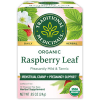 Organic Raspberry Leaf Tea, 16 Bags By Traditional Medicinals Teas