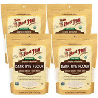Bob's Red Mill Organic Dark Rye Flour, 20-Ounce (Pack Of 4)