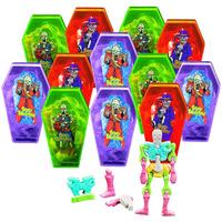 Interlocking Skeleton Bone Candy With Coffin (12 Packs) Halloween Candy