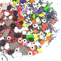 7 Ounce Eyes Pumpkin Vampire Sprinkles Halloween Sprinkle Skull Halloween Cupcakes Cake Topper Decoration