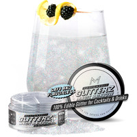 Mon  Gasque Magic Rainbow Edible Glitter For Cocktails 10G - Halloween Cocktail Glitter For Drinks - Edible Glitter Cakes - Sparkle For Edible Glitter Drinks - Edible Drink Glitter & Cake Glitter